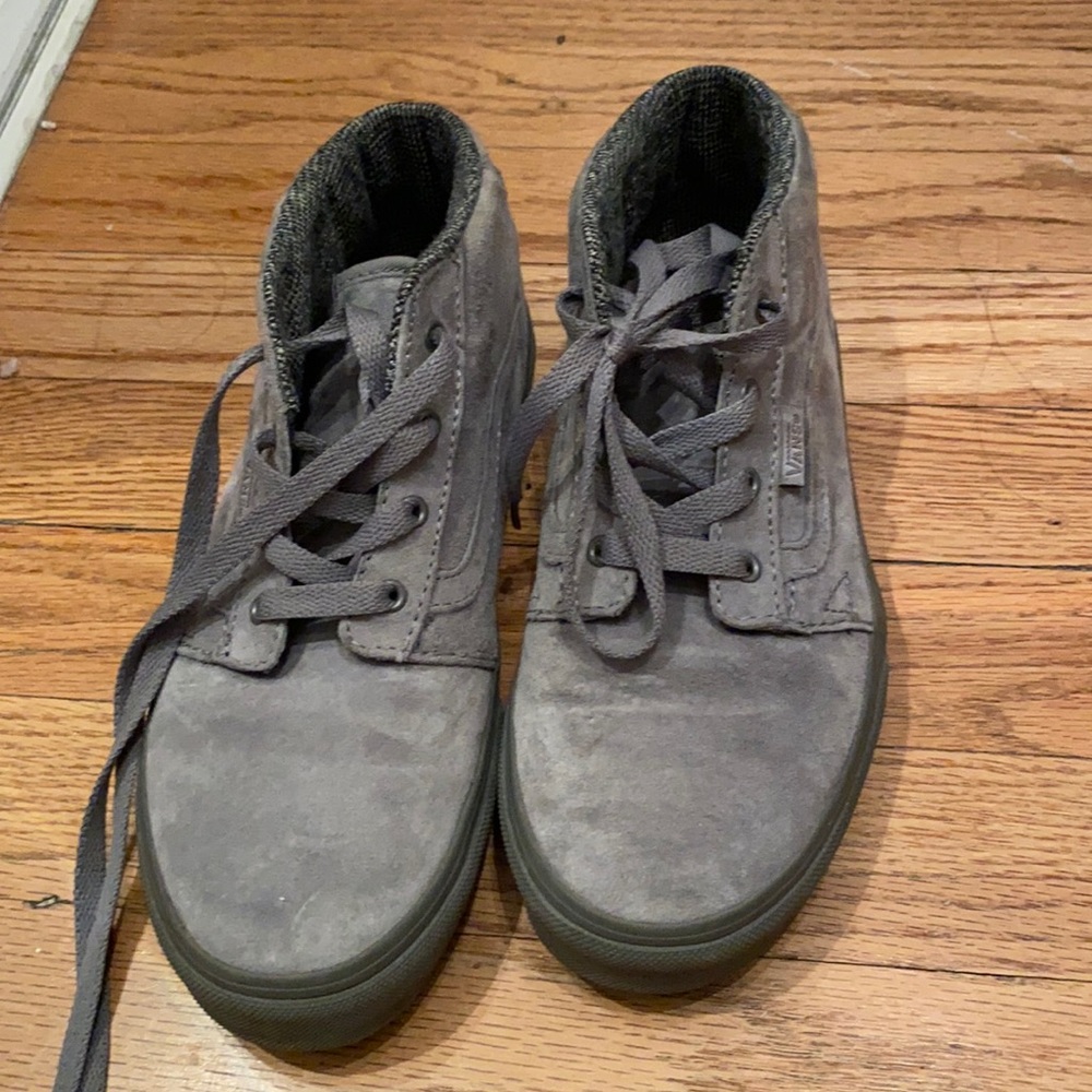 Grey Suede Vans